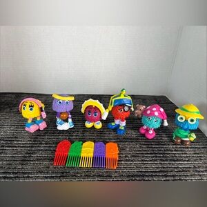 Vintage McDonald's 1989- Funny Fry Friends - Set of 6